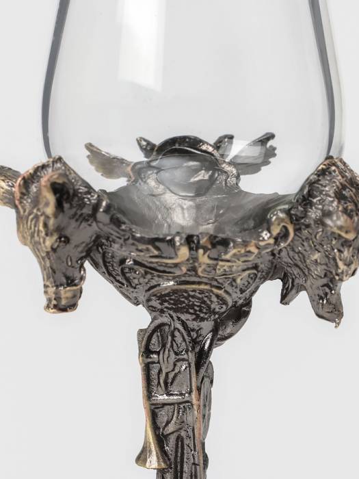 Рюмки для водки «Трофей», подарочный набор на 3 персоны, рюмка 50 мл